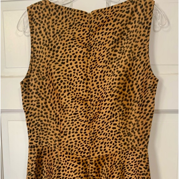 Moschino Leopard Print Dress, Size 12 - Picture 6 of 8